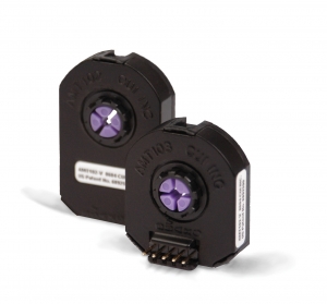 The CUI AMT100 series capacitive encoders with up to 2048 counts per revolution. Image from http://www.engineerlive.com/Asia-Pacific-Engineer/Time_Compression/Capacitive_encoder_offers_versatility/22119/.