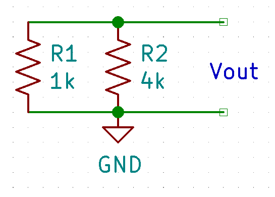 Circuit re-arranged to highlight both resistors in parallel.