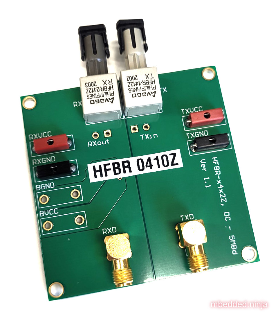 hfbr 0410z fibre optic eval kit