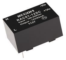 A Recom AC/DC converter module that can take 100-240VAC as it's input and outputs 12V at up to 83mA.
