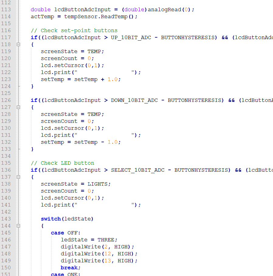 Part of the iNursery's main mega-loop code.