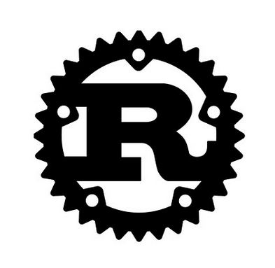 The logo of the Rust programming language. Image from http://www.rust-lang.org/.