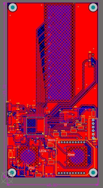 Remote 2d pcb layout