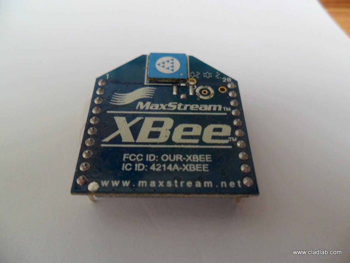 The wireless Xbee module I used for communication with the Electric Skateboard wireless remote.