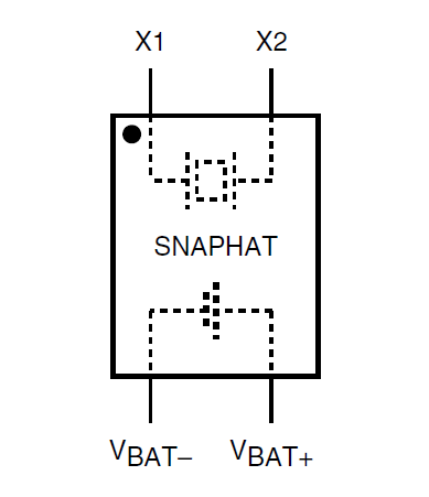 The schematic for the SnapHat component package.