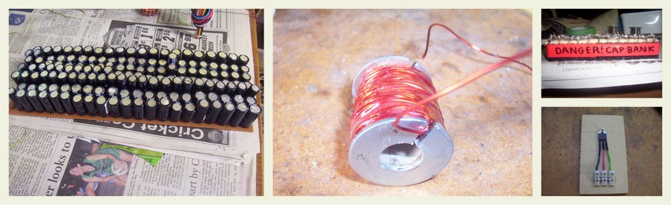 Banner image relating to the coil gun I made.
